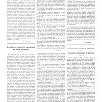 0730 - Page 726 - Chroniques, variétés et informations. Pourquoi mangeons-nous du sel ? / La défense contre le moustique de fosse d'aisance [J. Legendre] / Ligue française contre le rhumatisme. Journées médicales d'Algérie