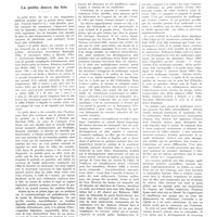 0745 - Page 741 - Chroniques, variétés et informations. La petite douve du foie