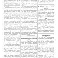0794 - Page 790 - Chroniques, variétés et informations. Une nouvelle forme d'assurance contre la maladie : L'assurance-maladie privée et facultative concernant les classes moyennes et les professions libérales / Société française d'histoire de la médecine. 10 avril 1937 / La médecine à travers le monde. Angleterre / Brésil / Cuba / Correspondance