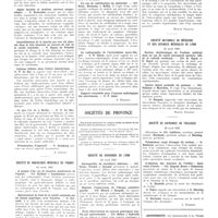 0810 - Page 806 - Sociétés de Paris. Société de médecine de Paris. 24 avril 1937 / Société de radiologie médicale de France. 13 avril 1937 / Sociétés de province / Société de chirurgie de Lyon. 22 avril 1937 / Société nationale de médecine et des sciences médicales de Lyon. 21 avril 1937 / Société de chirurgie de Toulouse. 30 avril 1937