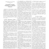 0813 - Page 809 - Chroniques, variétés et informations. Réflexions sur le monde et sur la vie. De quelques pensées biologiques et médicales modernes