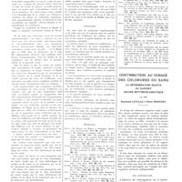 0824 - Page 820 - Travaux originaux. Influenza. Revue générale. III. Du simple rhume à l'influenza épidémique. Par Antoine Béclère... / Références / Contribution au dosage des chlorures du sang. La détermination exacte du rapport chloré érythroplasmatique. Par MM. Raymond Letulle et Henri Higounet