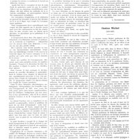 0834 - Page 830 - Chroniques, variétés et informations. L'école supérieure de protection contre les gaz de combat / Gaston Michel (1874-1937) [Nécrologie]