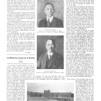 0856 - Page 852 - Chroniques, variétés et informations. Les cavités pneumatiques du crâne considérées au point de vue roentgenologique et à celui de l'anatomie comparée par H. Lossen et Wegner [P. Grisel] / La médecine à travers le monde. Japon