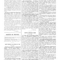 0886 - Page 882 - Sociétés de Paris. Société de pédiatrie. 11 mai 1937 / Sociétés de province / Société médicale des hôpitaux de Lyon. 11 mai 1937 / Société de médecine du Nord. 23 avril 1937