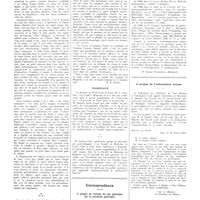 0913 - Page 909 - Chroniques, variétés et informations. La médecine à travers le monde. Siam / Yougoslavie / Correspondance. A propos de l'action du suc gastrique sur la sécrétion gastrique [Dr Emeric Weidlinger] / A propos de l'ordonnance unique