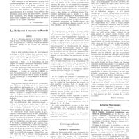 0945 - Page 941 - Chroniques, variétés et informations. Cinématographie à grande vitesse en cardiologie / La médecine à travers le monde. Grèce / Hollande / Hongrie / Japon / Pologne / Correspondance. A propos de l'acupuncture [Marcel Lavergne] / Livres nouveaux. Physiologie du système lymphatique. Formation de la lymphe, circulation lymphatique normale et pathologique, par H. Rouvière... et V. Valette... (Masson et Compagnie, éditeurs), 1937...