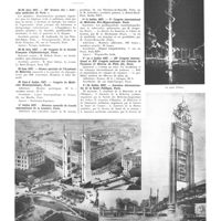 0965 - Page 963 - L'exposition internationale Paris - 1937. Liste des congrès se réunissant à Paris