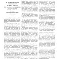 0973 - Page 971 - Travaux originaux. Des douleurs provoquées par l'excitation du bout central des grands splanchniques (douleurs cardiaques, douleurs pulmonaires) au cours des splanchnicotomies. Par René Leriche
