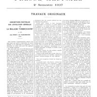 1013 - Page 987 - Travaux originaux. Conceptions nouvelles sur l'évolution générale de la maladie tuberculeuse. Par MM. Jean Minet et H. Warembourg...