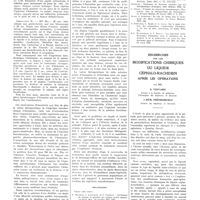 1065 - Page 1039 - Travaux originaux. Étude physio-clinique des injections intradermiques. Action de la solution histamine-histidine. Par Émile Aron... / Bibliographie / Recherches sur les modifications chimiques du liquide céphalo-rachidien après les opérations. Par MM. S. Tzovaru... et Dém. Théodoresco...