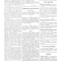 1123 - Page 1097 - Chroniques, variétés et informations. Travail et tuberculose / La médecine à travers le monde. Tchécoslovaquie / Uruguay / Livres nouveaux. L'expertise en stomatologie, par Dechaume et Dérobert avec préface du professeur Balthazard... (Masson et Compagnie)... [C. Ruppe] / Annuaire de la sage-femme, 1936-1937... (Mme Bataille...)... / Wissenschafts-theoretische aufsätze für aertze, Berlin, 1936, par le Prof. G. Ricker (G. Thieme, éditeur), Leipzig... / Universités de province. Faculté de médecine de Marseille / Concours. Hôpital de la Pitié / Maison de Saint-Lazare
