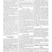 1154 - Page 1128 - Chroniques, variétés et informations. L'alimentation et l'homme moderne / La médecine à travers le monde. Belgique