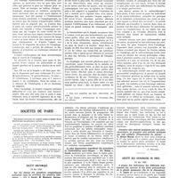 1163 - Page 1137 - Travaux originaux. Quelques remarques sur le cancer de l'oesophage. Par Jean Guisez / Sociétés de Paris / Société anatomique. 13 mais 1937 / Société des chirurgiens de Paris. 21 mai 1937