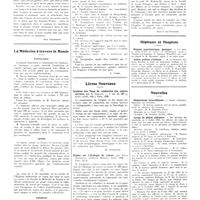 1226 - Page 1200 - Chroniques, variétés et informations. S. A. Kinnier Wilson (1878-1937) [Nécrologie] [Jean Lhermitte] / La médecine à travers le monde. États-Unis / Japon / Uruguay / Livres nouveaux. Synthèse des voies de conduction des centres nerveux, par E. Leblanc... (Félix Alcan, édit), Paris, 1935 [H. Schaeffer] / Etudes sur l'étiologie du cancer, par Raoul Estripeaut (Editions Maloine), Paris, 1936... [Jean S. de Goldfiem] / Hôpitaux et hospices. Hôpital psychiatrique, Quimper / Asiles publics d'aliénés / Nouvelles. Distinctions honorifiques / Corps de santé militaire