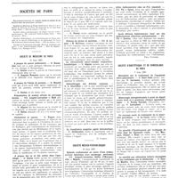 1251 - Page 1225 - Premier congrès international de médecine néo-hippocratique (Paris, 1er au 5 juillet 1937). Communications. Sur la prestation du Serment d'Hippocrate / Sociétés de Paris / Société de médecine de Paris. 11 juin 1937 / Société médico-psychologique. 10 juin 1937 / Société d'obstétrique et de gynécologie de Paris. 7 juin 1937
