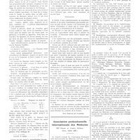 1256 - Page 1230 - Chroniques, variétés et informations. L'alimentation et l'homme moderne. La banane / Association professionnelles internationale des médecins. XIIe session de conseil général (Paris. Juillet 1937)