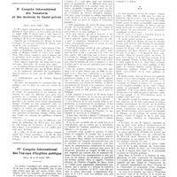 1257 - Page 1231 - Chroniques, variétés et informations. Association professionnelles internationale des médecins. XIIe session de conseil général (Paris. Juillet 1937) / IIe Congrès international des sanatoria et des maisons de santé privés (Paris, 12-17 juillet 1937) / IVe congrès international des travaux d'hygiène publique (Paris, 12 et 13 juillet 1937)