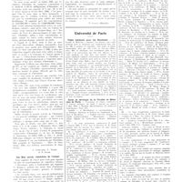 1259 - Page 1233 - Chroniques, variétés et informations. Correspondance. A propos de l'étude physio-clinique des injections intra-dermiques [A. Schwartz ; L. Israël ; A. Jacob] / Les bois sacrés, cimetières de l'avenir [P. Clavel] / Université de Paris. Visite médicale pour les étudiants / Ecole de sérologie de la faculté de médecine de Paris