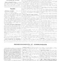 1260 - Page 1234 - Chroniques, variétés et informations. Université de Paris. Ecole de sérologie de la faculté de médecine de Paris / Universités de province. Faculté de médecine de Nancy / Nouvelles. Distinctions honorifiques / XVe congrès international d'ophtalmologie / Journée internationale de rhumatologie / Corps de santé des troupes coloniales / Nécrologie / Renseignements et communiqués