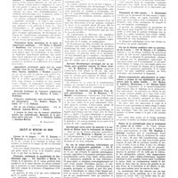 1276 - Page 1250 - Sociétés de province. Société des sciences médicales et biologiques de Montpellier et du Languedoc méditerranéen. Mai 1937 / Société de médecine du Nord. 28 mai 1937