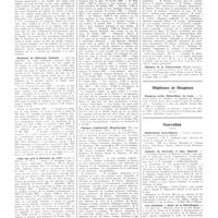 1283 - Page 1257 - Chroniques, variétés et informations. Université de Paris. Bourses de doctorat / Examens de chirurgie dentaire / Liste des prix à décerner en 1937 / Clinique obstétricale Baudelocque / Clinique de la tuberculose / Hôpitaux et hospices. Hospices civils (Hôtel-Dieu) de Laon / Nouvelles. Distinctions honorifiques / Assises du souvenir à Jean Charcot / Les médecins «amis de la Côte-Basque»