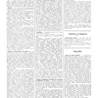 1299 - Page 1273 - Chroniques, variétés et informations. Université de Paris. Examens de fin d'année / Clinicat / Clinique cardiologique, Broussais / Histologie / Institut de médecine coloniale de la faculté de médecine de Paris / Hôpitaux et hospices. Sanatoriums publics / Nouvelles. Corps de santé militaire