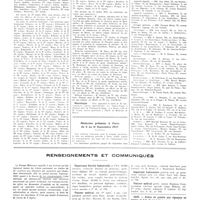 1300 - Page 1274 - Chroniques, variétés et informations. Nouvelles. Corps de santé militaire / Nécrologie / Médecins présents à Paris du 6 au 11 septembre 1937 / Renseignements et communiqués
