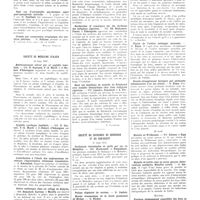 1307 - Page 1281 - Sociétés de province. Société nationale de médecine et des sciences médicales de Lyon. 23 juin 1937 / Société de médecine d'Alger. 25 juin 1937 / Société de chirurgie de Bordeaux et du Sud-Ouest. 17 juin 1937 / Société de chirurgie de Marseille. 19 avril 1937 / 26 avril / Mai-juin