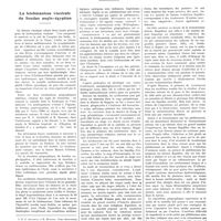 1329 - Page 1303 - Chroniques, variétés et informations. La leishmaniose viscérale du Soudan anglo-égyptien