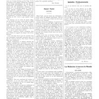 1345 - Page 1319 - Chroniques, variétés et informations. Le temps physiologique / Henri Noiré (1878-1937) [Nécrologie] [R. Sabouraud] / Intérêts professionnels / La médecine à travers le monde. Hollande