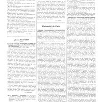 1346 - Page 1320 - Chroniques, variétés et informations. La médecine à travers le monde. Hollande / Livres nouveaux. Notions de médecine aéronautique à l'usage des infirmières de l'air et du personnel navigant de l'aéronautique, par Jean Leduc (chez l'auteur...), Paris, 1936 [P. Desfosses] / Die «atypische» pneumonie (La pneumonie «atypique»), par Fr. Kellner... (O. Gmelin, éditeur)... [P.-L. Marie] / Orthopaedic surgery, par Walter Mercier... (Edward Arnold et Compagnie, éditeurs), Londres, 1936 [P. Grisel] / Université de Paris. Clinique d'accouchements et de gynécologie Tarnier / Clinique des maladies cutanées et syphilitiques, Saint-Louis / Clinique de la tuberculose, Hôpital Laennec
