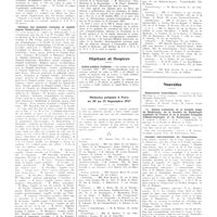 1363 - Page 1337 - Chroniques, variétés et informations. Université de Paris. Clinique gynécologique, Hôpital Broca / Clinique des maladies cutanées et syphilitiques, Saint-Louis / Hôpitaux et hospices. Asiles d'aliénés / Médecins présents à Paris du 20 au 25 septembre 1937 / Nouvelles. Distinctions honorifiques / Une séance commune de la société belge de radiologie, de la société de radiologie médicale de France et de la société française d'électrothérapie et de radiologie / Journée internationale du rhumatisme / Clinique Calot