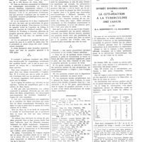 1385 - Page 1359 - Travaux originaux. A propos de deux cas de paralysie d'origine dentaire. Tentative d'explication des paralysies faciales périphériques. Improprement appelées «A frigore». Par Philippe Panneton... / Bibliographie / Intérêt épidémiologique de la cuti-réaction à la tuberculine chez l'adulte. Par MM. R.-L. Debénédetti et E. Balgairies