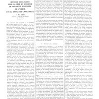 1429 - Page 1403 - Travaux originaux. Méthode sérologique pour la mise en évidence de propriétés spécifiques de l'urine et du sang des cancéreux. Par Max Aron...