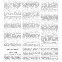1438 - Page 1412 - Laboratoire et clinique. La lymphogranulomatose maligne ou maladie de Hodgkin [Raymond Letulle ; Lucien Dutter] / Revue des thèses. Thèse de Paris. Escrian. Contribution à l'étude des tuberculoses rénales bilatérales (Vigot, édit), Paris, 1937 [J. Sénèque]