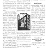 1442 - Page 1416 - Chroniques, variétés et informations. La première semaine médicale internationale d'Italie (Salsomaggiore, 29 août-5 septembre 1937) / Un sanatorium d'altitude pour officiers et sous-officiers / La médecine à travers le monde. Hollande / Livres nouveaux. Peut-on éviter de devenir tuberculeux ? et comment se soigner quand on l'est devenu ? Par J. Lapeyre... édité chez l'auteur..., 1936... [H. Baruk] / Biologische wirkungen des alkohols auf den stoffwechsel (Actions biologiques de l'alcool sur le métabolisme), par Adolf Bickel... (G. Thieme, éditeur), Leipzig, 1936 [P.-L. Marie] / Liste des questions posées en 1936 aux concours de l'externat et de l'internat / Externat (Ecrit)