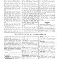 1444 - Page 1418 - Chroniques, variétés et informations. Concours. Internat / Nouvelles. Société française de cardiologie / Nécrologie / Renseignements et communiqués