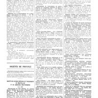 1501 - Page 1475 - Sociétés de Paris. Sociétés d'études scientifiques sur la tuberculose. 12 juin 1937 / Sociétés de province / Société des sciences médicales et biologiques de Montpellier et du Languedoc méditerranéen. Juin 1937