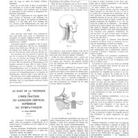 1511 - Page 1485 - Travaux originaux. Les résultats cliniques et biologiques tardifs du traitement de la paralysie générale par le stovarsol sodique. Par MM. A. Sézary et A. Barbé... / Au sujet de la technique de l'infiltration du ganglion cervical supérieur du sympathique. Par Paul Orsoni...