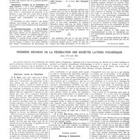 1519 - Page 1493 - Journées médicales de Bruxelles. (19-23 juin 1937. Evolution de la syphilis indigène marocaine depuis l'application des traitements modernes / Organisation pratique de la transfusion de sang conservé / La radiocinématographie / Quelques considérations sur la thérapie à ondes courtes / Première réunion de la fédération des sociétés latines d'Eugénique (Paris, 1er-3 août 1937) / Importance sociale de l'Eugénique / Première question. Métissage et immigration
