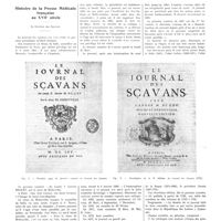 1529 - Page 1503 - Chroniques, variétés et informations. Histoire de la presse médicale française au XVIIe siècle. Le Journal des Sçavans