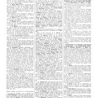 1541 - Page 1515 - Ier congrès international de l'insuffisance hépatique (Vichy, 16-18 septembre 1937). Résumés des rapports. La thérapeutique hydrominérale de l'insuffisance hépatique / Un cas de méningite cérébrospinale à méningocoques B chez le nourrisson : guérison après traitement par la para-amino-phényl-sufamide / Chimiothérapie de la méningite cérébrospinale à méningocoque / Erythème marginé rhumatismal