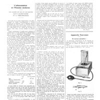 1545 - Page 1519 - Chroniques, variétés et informations. L'alimentation et l'homme moderne. Les raisins et les jus de raisins dans l'alimentation et la thérapeutique / Appareils nouveaux. Un nouveau spiromètre