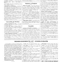 1548 - Page 1522 - Chroniques, variétés et informations. Université de Paris. Radiologie et électrologie médicales / Laboratoire de bactériologie / Universités de province. Faculté de médecine de Lyon / Faculté de médecine de Toulouse / Hôpitaux et hospices. Hôpital de la Pitié / Asiles publics d'aliénés / Nouvelles. Amicale des médecins de Bretagne / Médecin sanitaire maritime / Institut du centre homéopathique de France / Nécrologie / Renseignements et communiqués