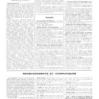 1580 - Page 1554 - Chroniques, variétés et informations. Université de Paris. Pathologie chirurgicale / Hôpitaux et hospices. Hôpital Saint-Louis / Concours. Stomatologistes des hôpitaux / Médecin-Directeur de préventorium / Médecins adjoints des sanatoriums publics / Nouvelles. La société française de gynécologie / Prix de l'immunité locale / Collège libre des sciences sociales / Réunions médico-chirurgicales de morphologie / Corps de santé militaire / Corps de santé de la marine / Renseignements et communiqués