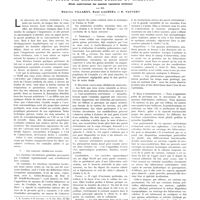 1581 - Page 1555 - Travaux originaux. Les réactions vasculaires du cerveau au cours des embolies solides et gazeuses (Etude expérimentale des spasmes vasculaires cérébraux). Par MM. Maurice Villaret, René Cachera et R. Fauvert