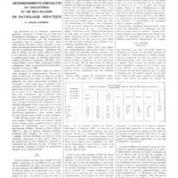 1605 - Page 1579 - Travaux originaux. Les enseignements comparatifs du cholestérol et des sels biliaires en pathologie hépatique. Par Étienne Chabrol