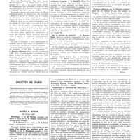 1616 - Page 1590 - XXXVIIe Congrès de l'association française d'urologie (Paris, 4-9 octobre 1937). Communications diverses. Blennorragies chroniques sans repaires microbiens décelables / Deux cas d'urétrocèles chez deux femmes blennorragiques / L'étude uréthrographique des rétrécissements de l'urèthre et de leurs complications / Restauration de l'urètre balanique par tunellisation et greffe / Sur la nécrose du testicule / Lésions rénales frustes dans la tuberculose génitale / Quelques réflexions sur la résection endoscopique du col vésical et son état actuel en Espagne / Sociétés de Paris / Académie de médecine. 26 octobre 1937
