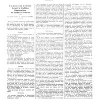 1621 - Page 1595 - Chroniques, variétés et informations. La médecine moderne devant la tradition hippocratique et pythagoricienne